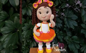 Amigurumi Receita Grátis: Boneca Linda