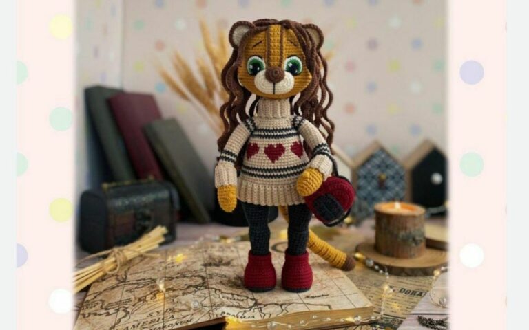 Amigurumi Receita Grátis: Tigre